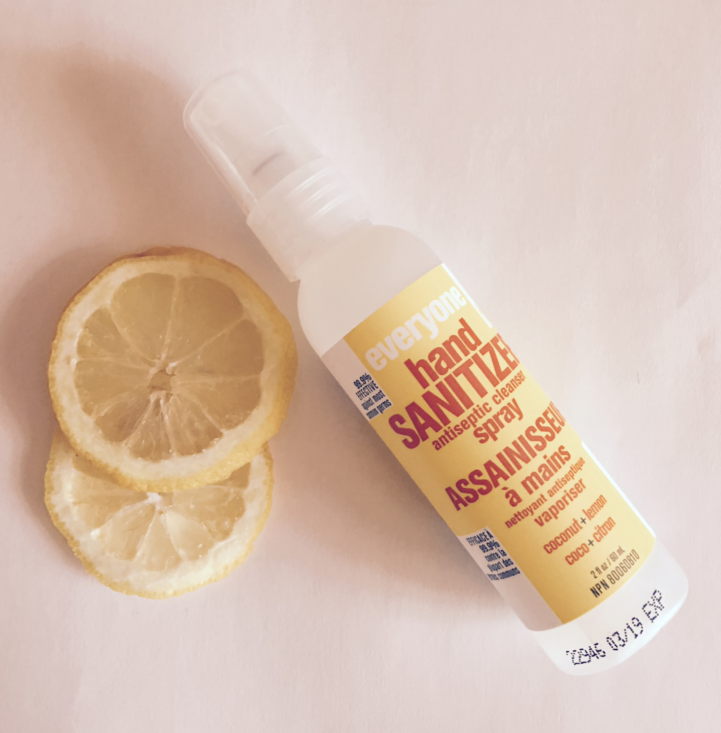 Coconut & Lemon Hand Sanitizer Spray by Everyone™