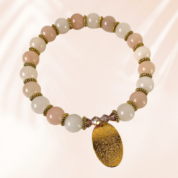 Pink Aventurine Bracelet by The Luxe Particle